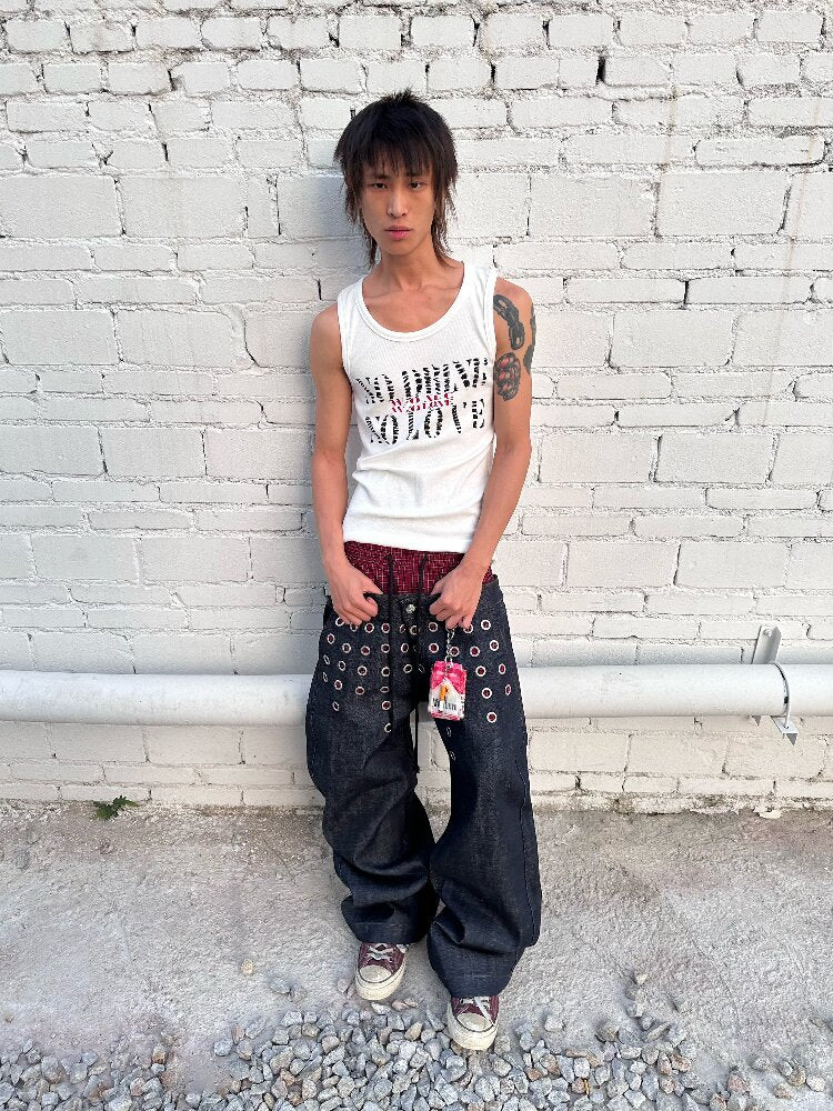 N.D.N.G Monogram Print Street Vest【s0000016968】