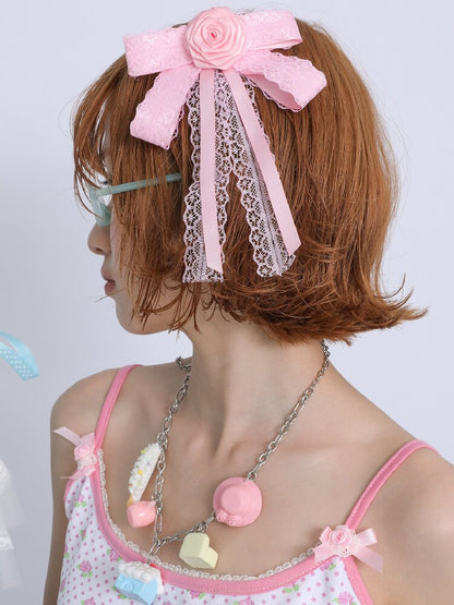 Old Fashioned Bow Hair Clip Brooch【s0000017463】