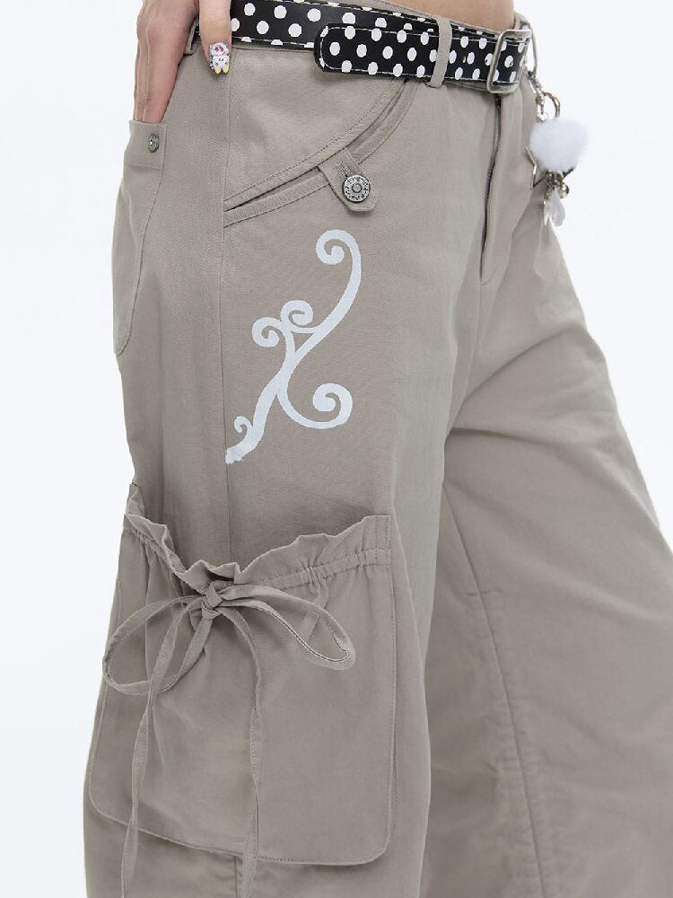 Vine Shirring Pleats Cargo Pants【s0000016376】