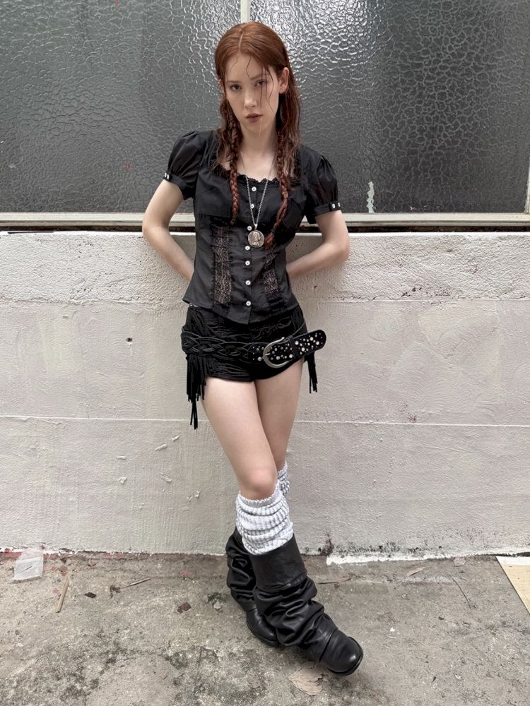 Princess sleeve shirt【s0000012702】