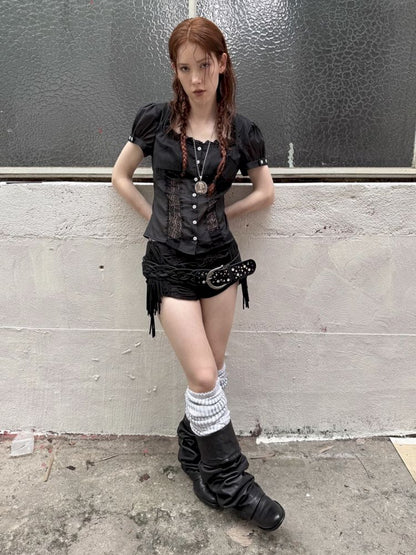 Princess sleeve shirt【s0000012702】