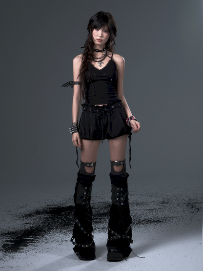 Bow Tie Rope Satin Pod Puffy Skirt【s0000012441】