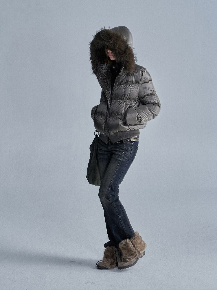 Polarized White Duck Down Jacket【s0000019095】