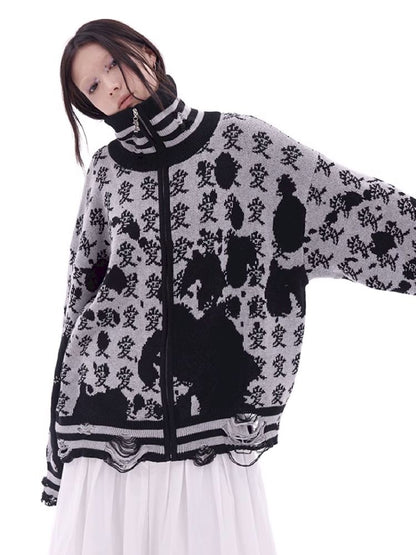 “Love” Knit Jacket [S0000011248]