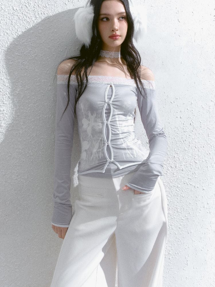 One Shoulder T-Shirt【s0000012134】