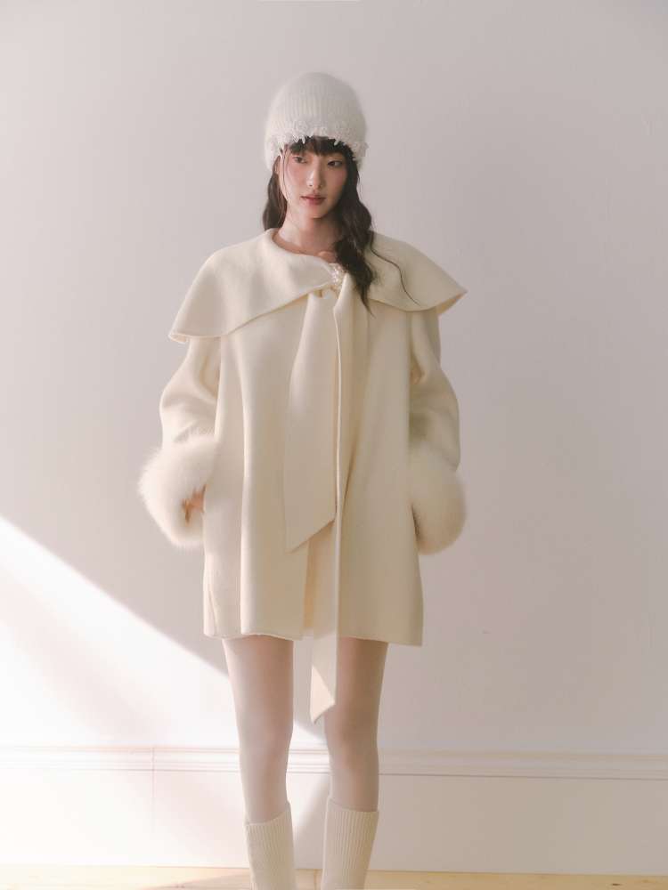 Double-Faced Tweed Coat【s0000014607】