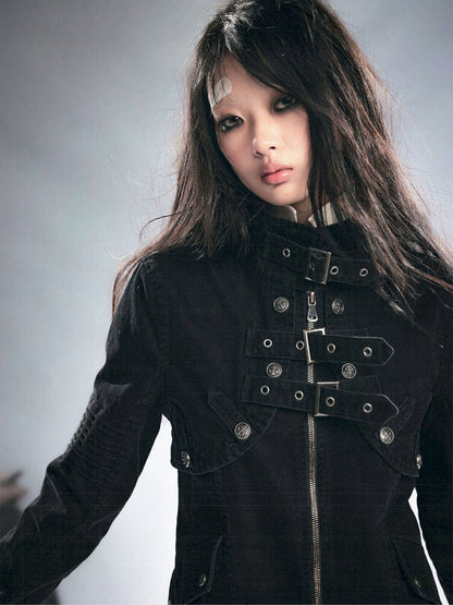 Washed Reconstructed Short Jacket【s0000015452】