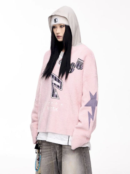 V-Neck Pullover Sweater【s0000011353】