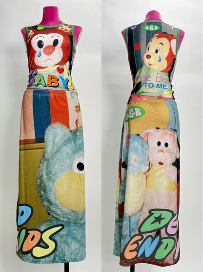 Stretch Slim Millennial Sleeveless Tank Top【s0000012464】