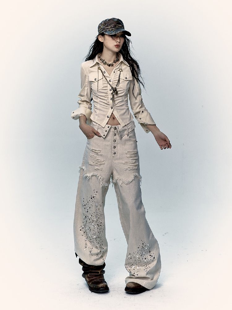 Loose Wide Leg Pants【s0000011433】