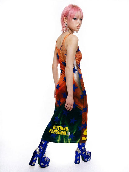 Original Design Slim Vest Long Dress【s0000017403】