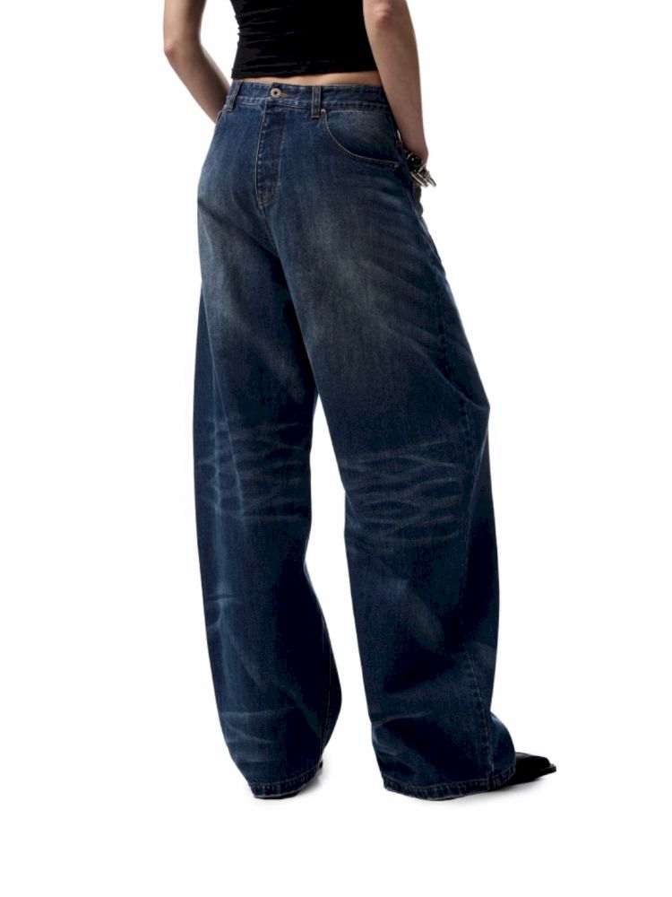 Aged Washed Machete Jeans【s0000012392】