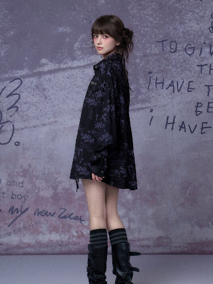 Printed Street Festival Shirt【s0000015761】