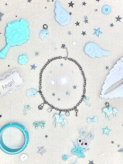 Quirky Unicorn Little House Jewelry【s0000017481】