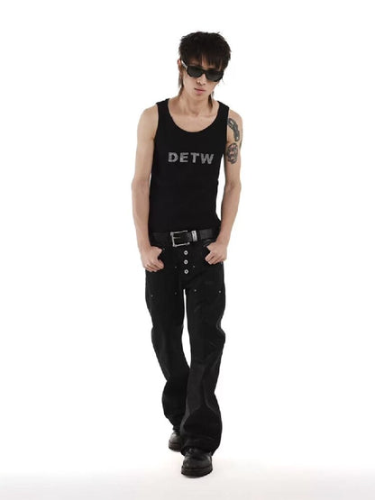 Snake Bronze Wax Scimitar Jeans【s0000018244】