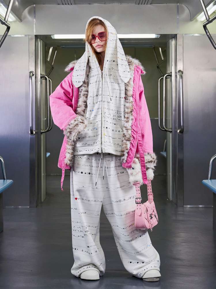 Leopard Print Paneled Denim Jacket【s0000014640】