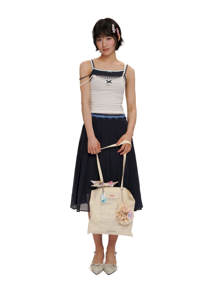Long Shoulder Loose Feeling Canvas Bag【s0000012534】