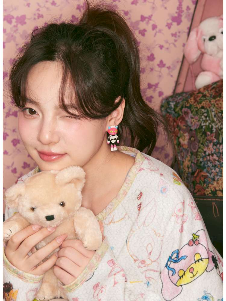 Jelly Bean Critter Stud Earrings【s0000015375】