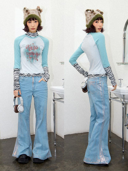 rayed Microblend Denim Trousers【s0000011639】