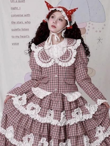 Old-fashioned Lolita cute girl niche top【s0000014103】