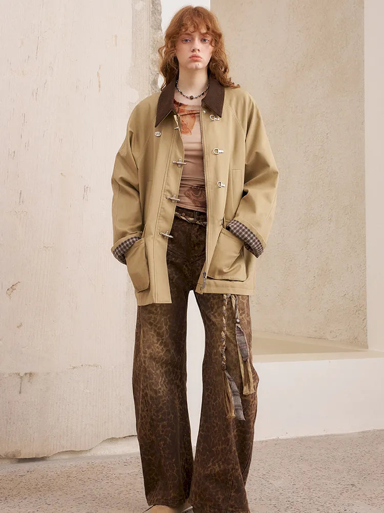 Cotton-lined trench coat【s0000014076】