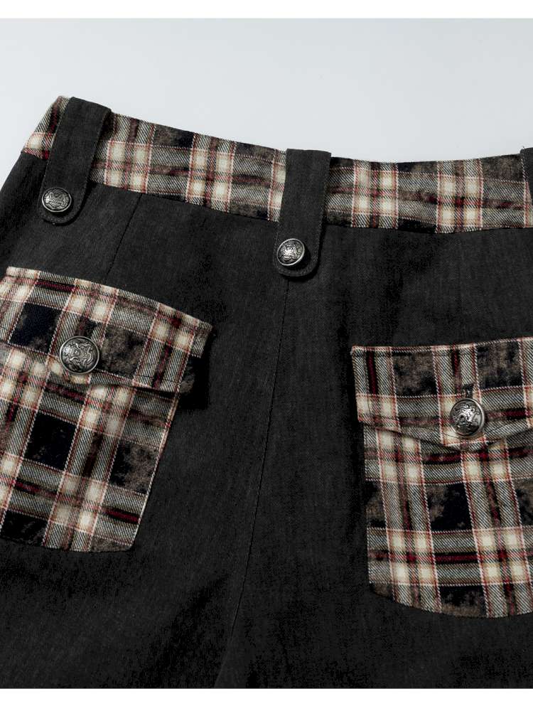 Vintage Punk Court Lantern Trousers【s0000014650】