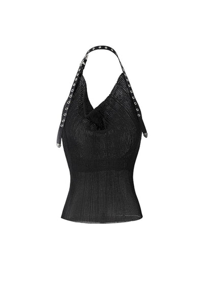 Swing Neck Belt Vest Camisole [S0000009711]