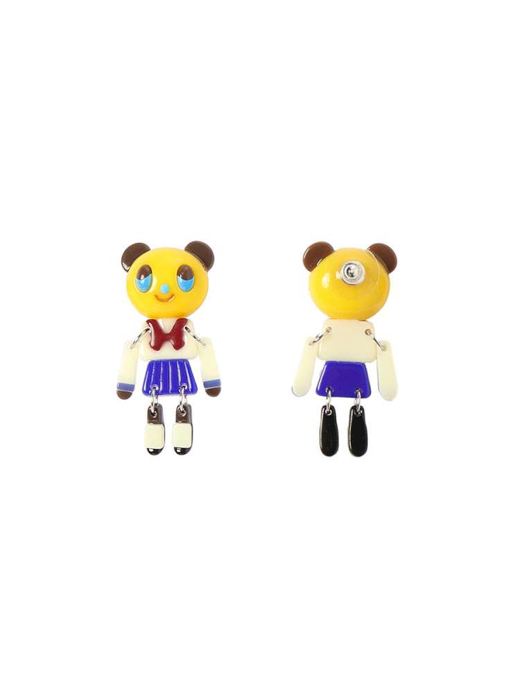 Jelly Bean Critter Stud Earrings【s0000015375】