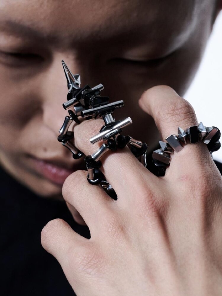 Mechanical Choker Necklace【s0000018834】