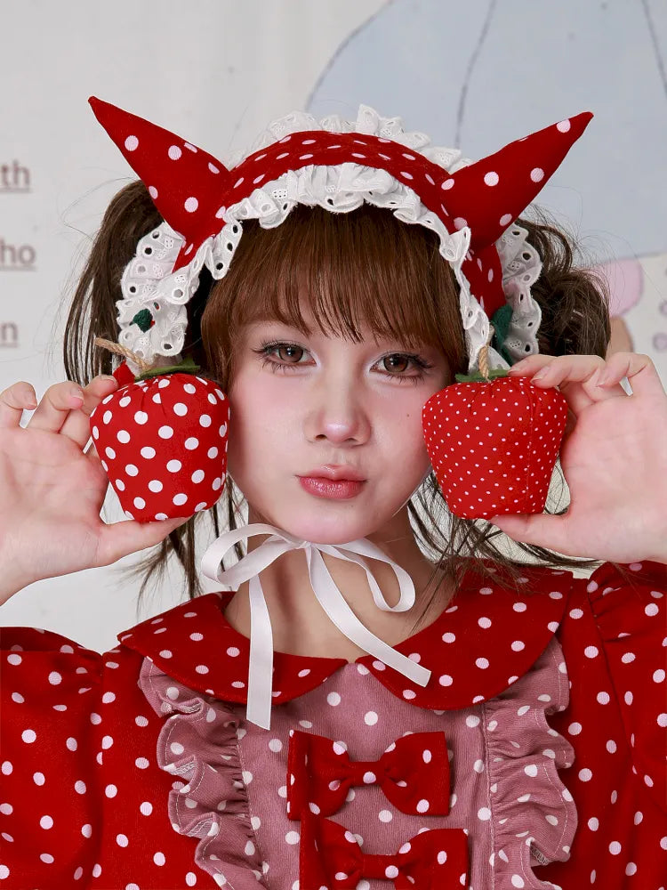 Retro Cute Devil Headband【s0000014107】