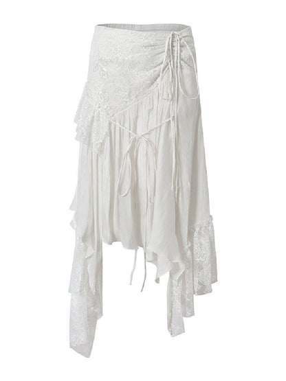 Dreamy Heiress Lace Chiffon Dress【s0000017984】