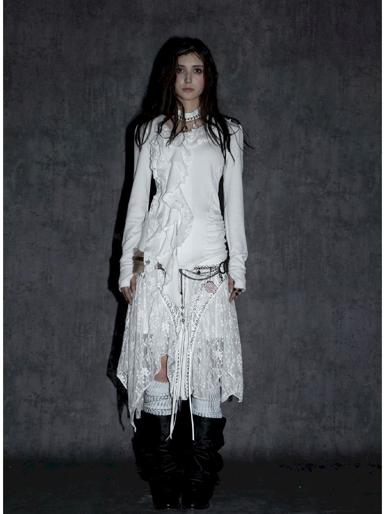 Romantic Styling Half Skirt【s0000011269】