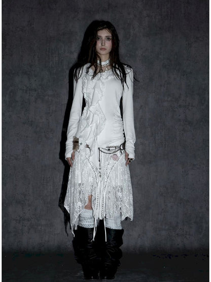 Romantic Styling Half Skirt【s0000011269】