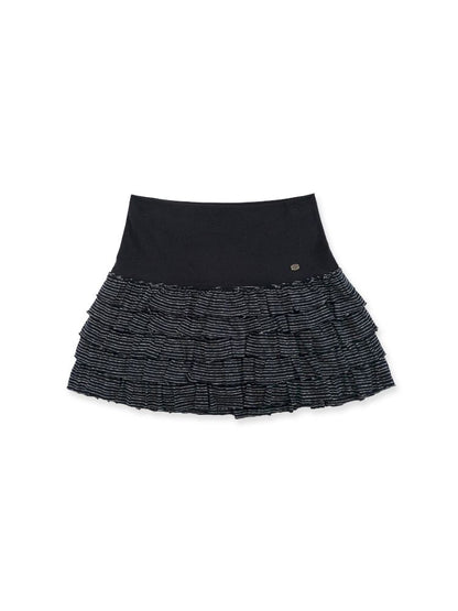 Multi-layer lace splicing waist-head skirt【s0000012517】