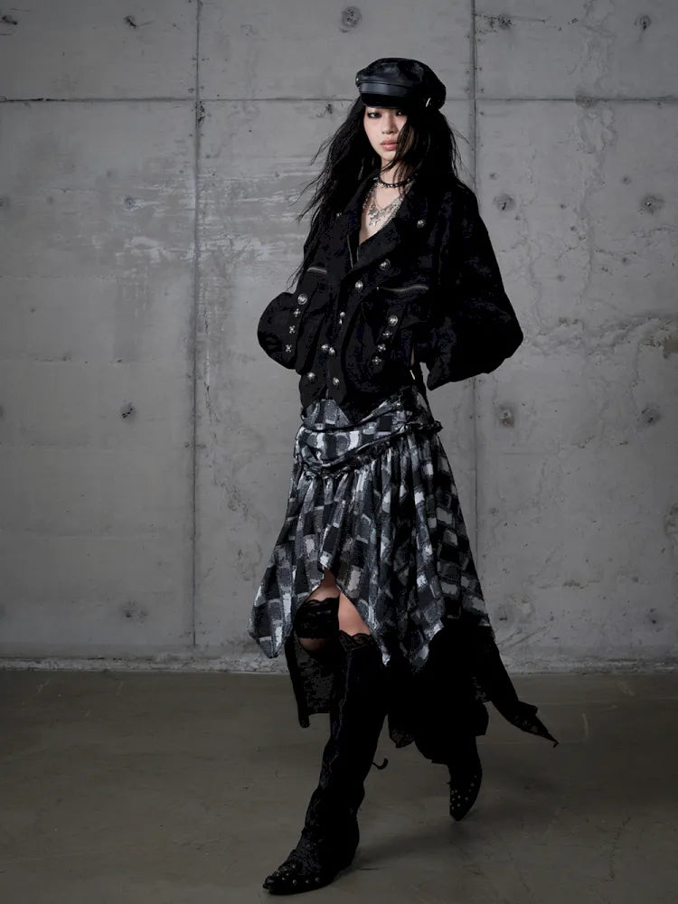 Faux Two-Piece Functional Jacket【s0000014115】