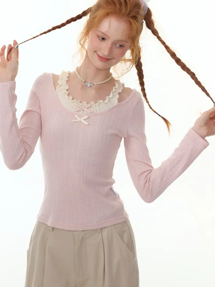 American-Style Knit Top【s0000014351】