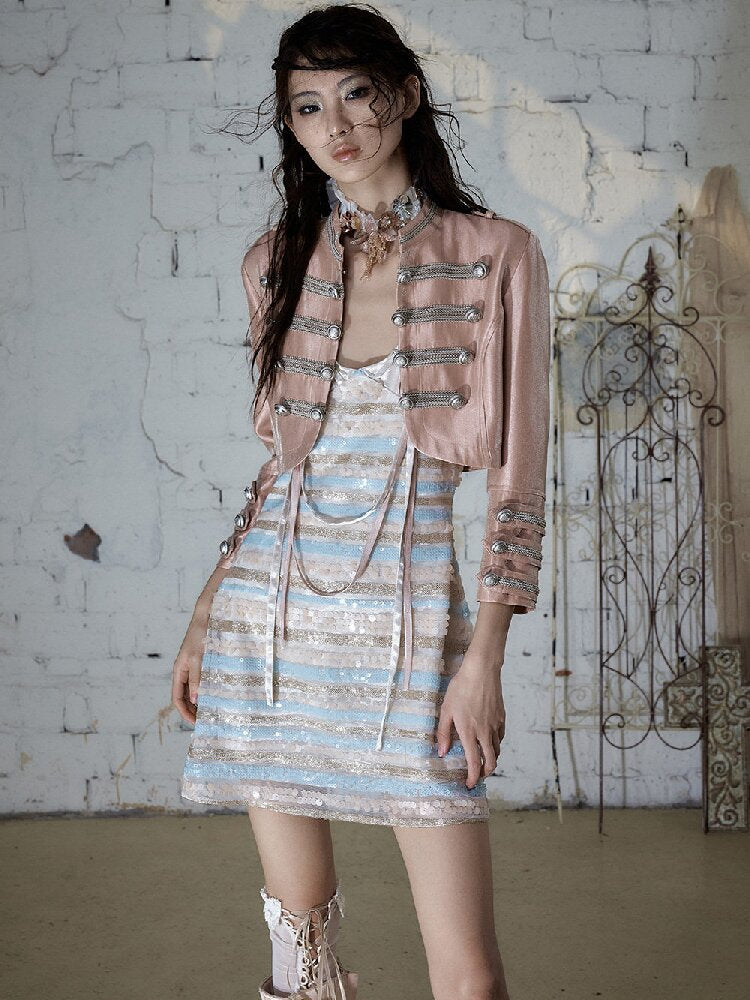 Court Double Breasted Napoleon Coat【s0000016985】