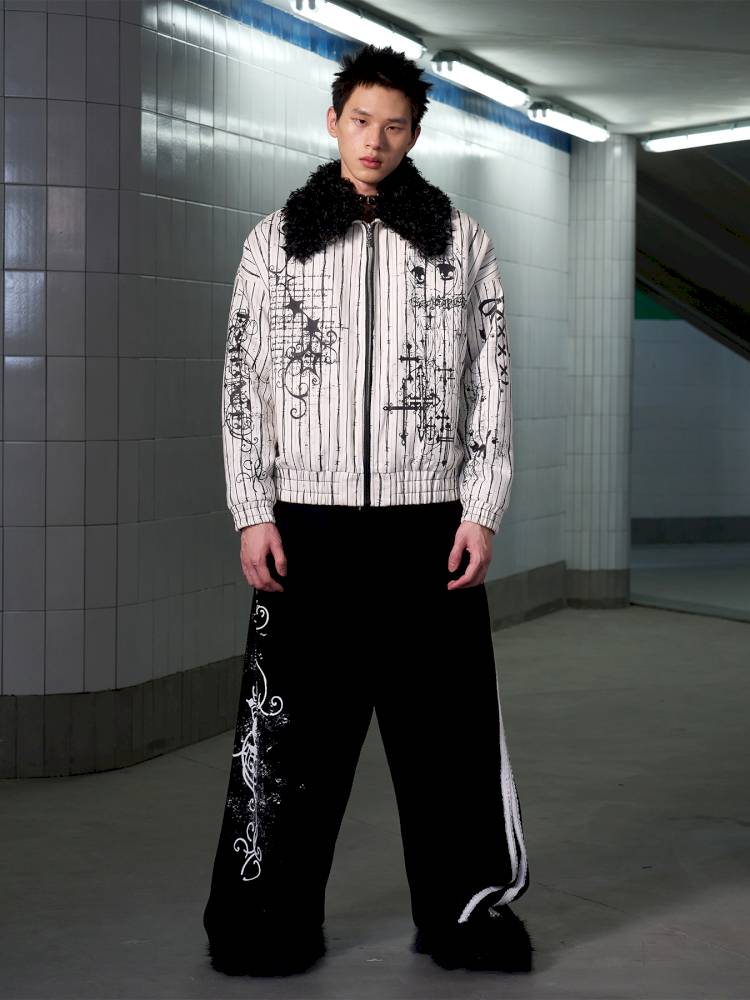 Fur Collar Thick Fleece Jacket【s0000014421】