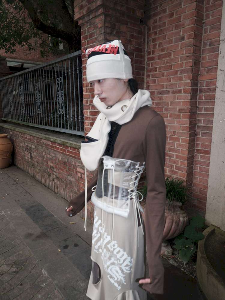 Never Say Die Scarf Socks Hat【s0000015146】