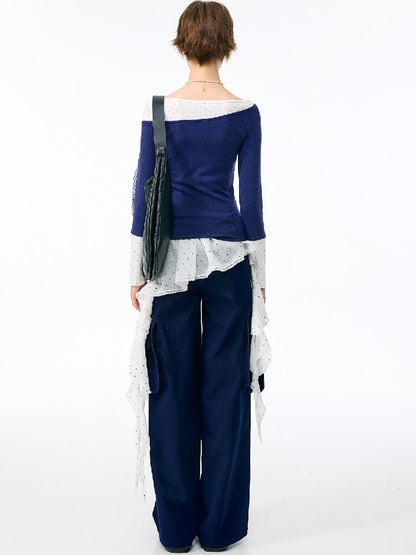 Polka Dot Design Layered One Piece【s0000017872】