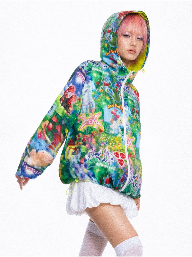 Teflon Dream Forest Print Jacket【s0000017850】