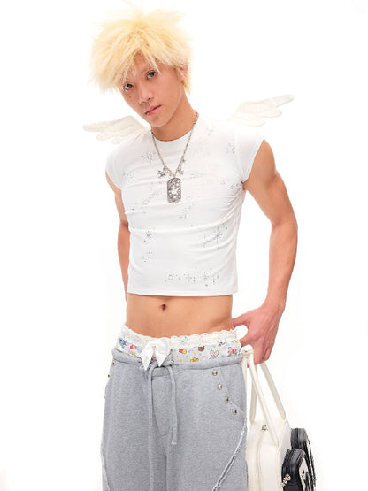 Starlight Diamond Angel Wing Tee【s0000016494】