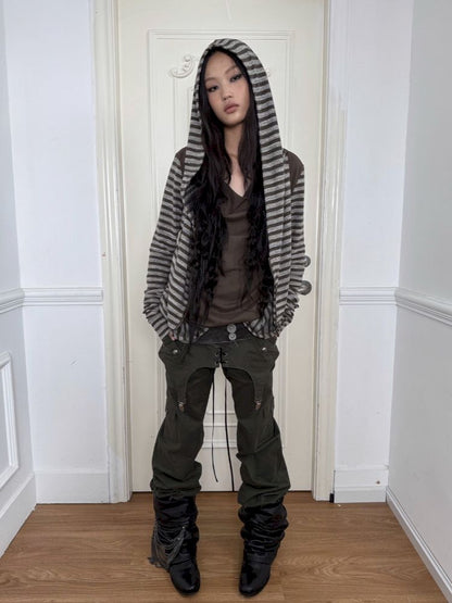 Straight-Leg Pocket Workwear Pants【s0000013904】