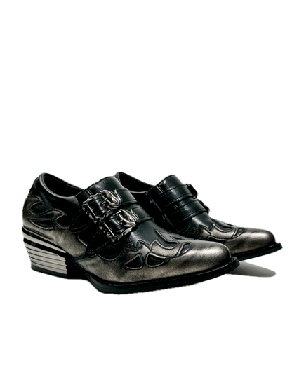 Middle heel Chelsea shoes【s0000013749】