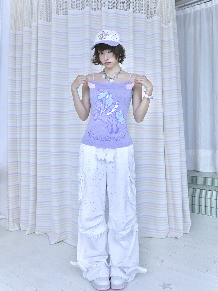 Silver Wire Slim Wings Camisole【s0000016665】