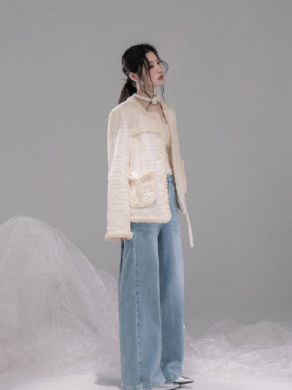 Light Sky Blue Diamond Wash Jeans【s0000015737】