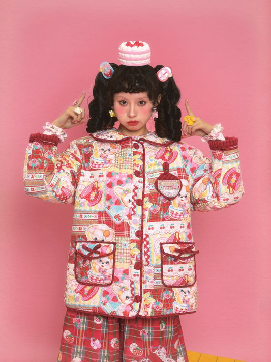 Cotton Loose Warm Quilted Jacket【s0000011179】