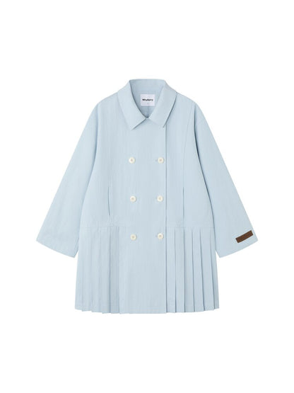 Moonlight Concerto Pleated Coat【s0000015668】