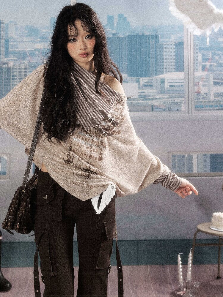 Summer Light Bat Sleeve Smock【s0000016266】
