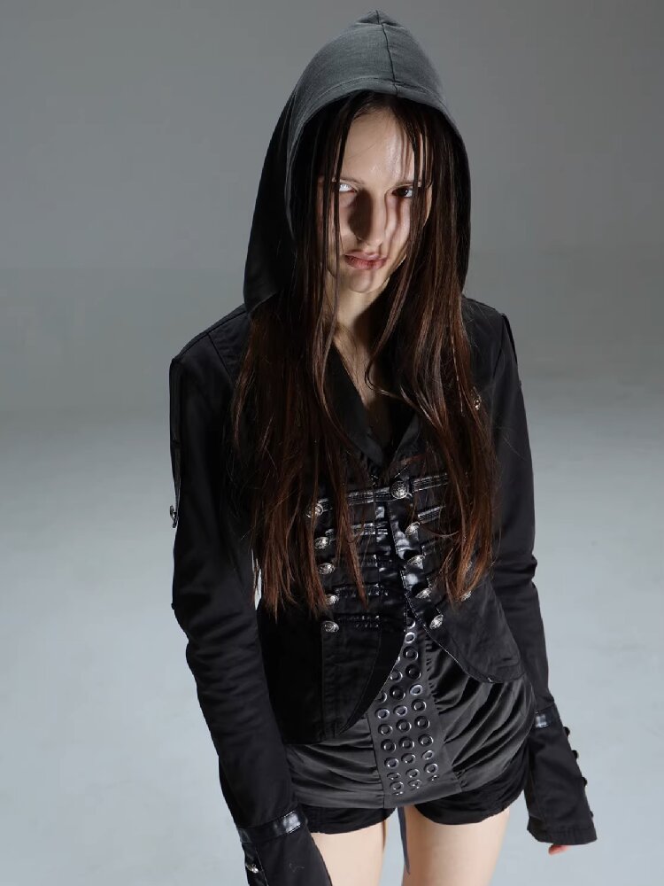 Washed Cotton Napoleon Jacket【s0000015909】